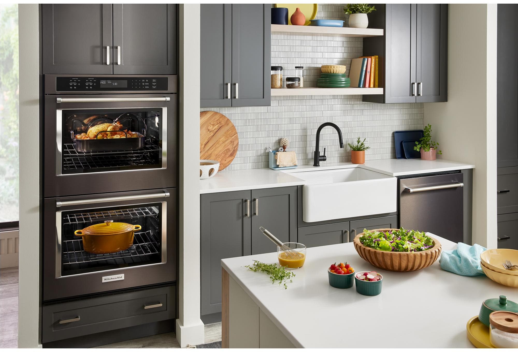 KitchenAid KOED530PBS PrintShield™ Black Stainless Steel