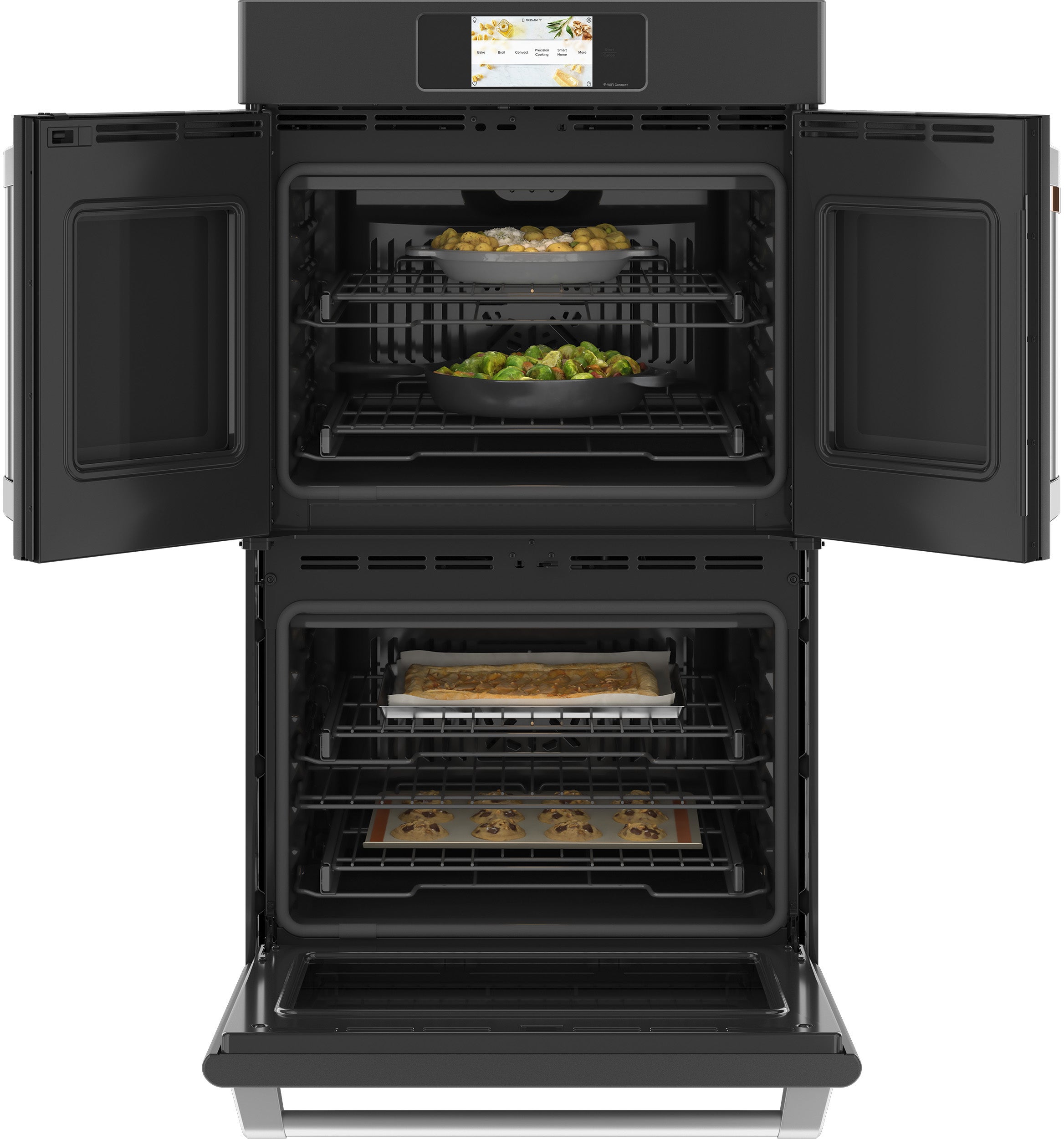 Cafe CTD90FP3ND1 30 Inch Double Convection Smart Electric Wall