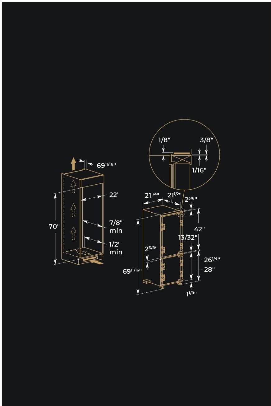 Jenn Air JBBFX24NHX Panel Ready