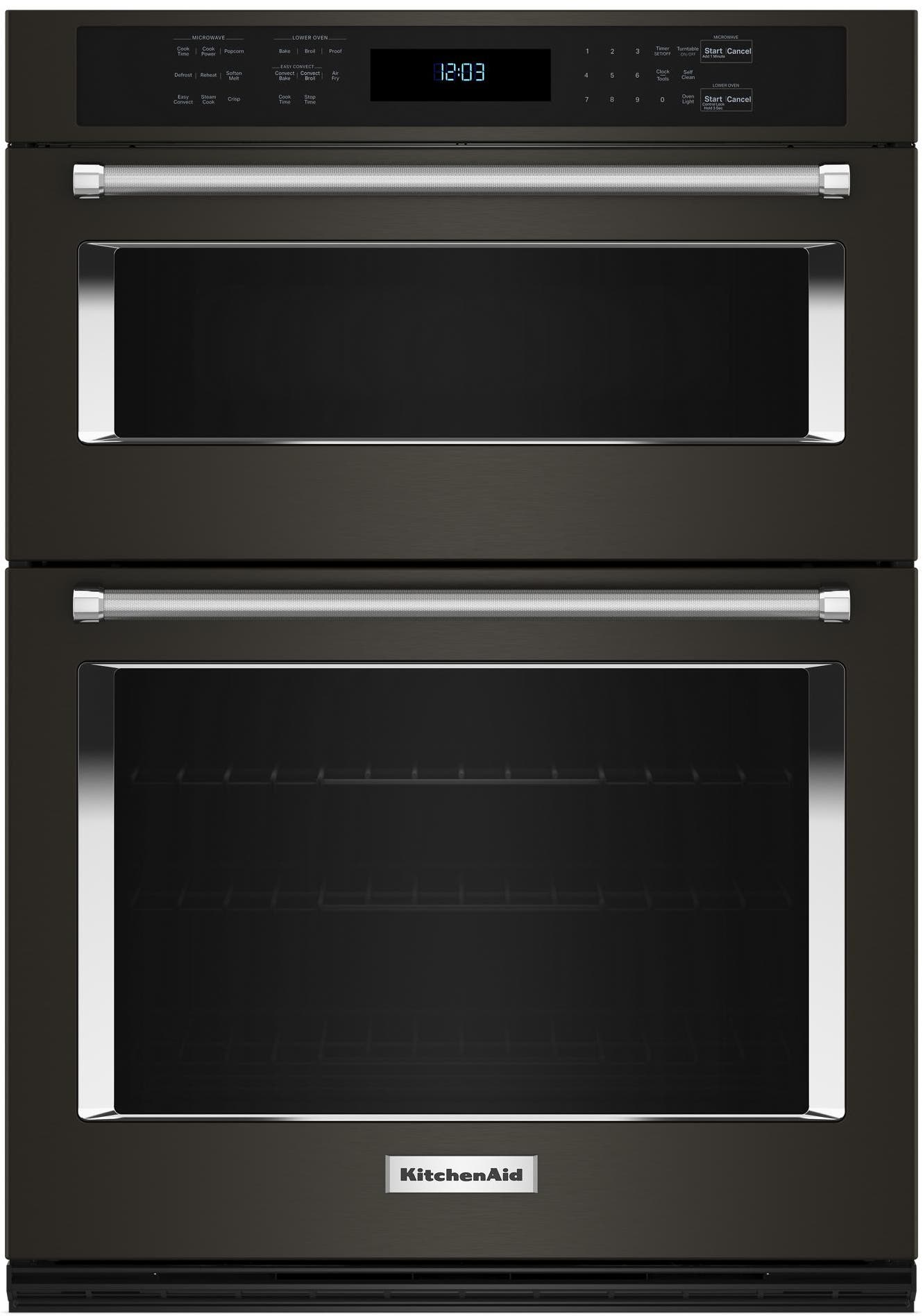 KitchenAid KOEC530PBS Black Stainless Steel