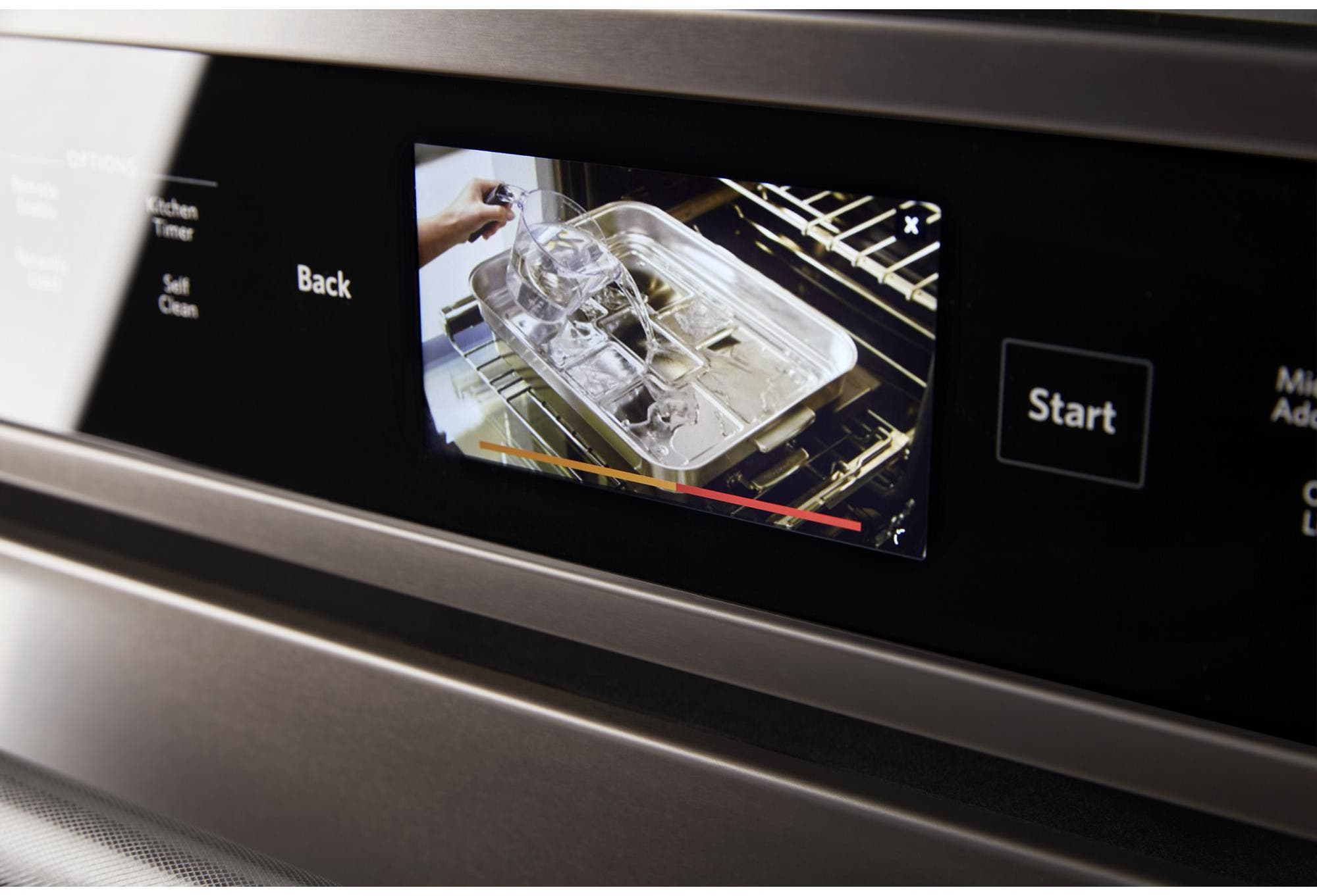 KitchenAid KOCE900HBS Black Stainless Steel, Printshield Finish