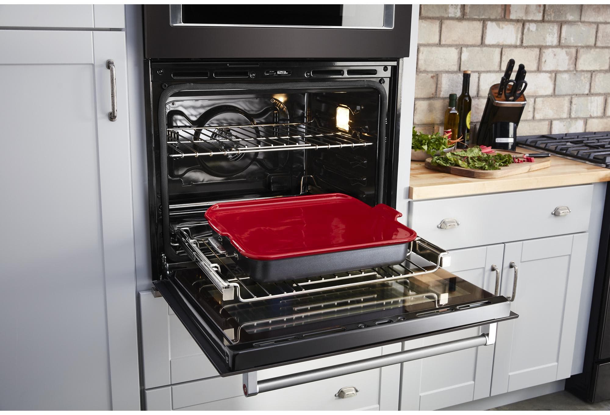 KitchenAid KOCE900HBS Black Stainless Steel, Printshield Finish