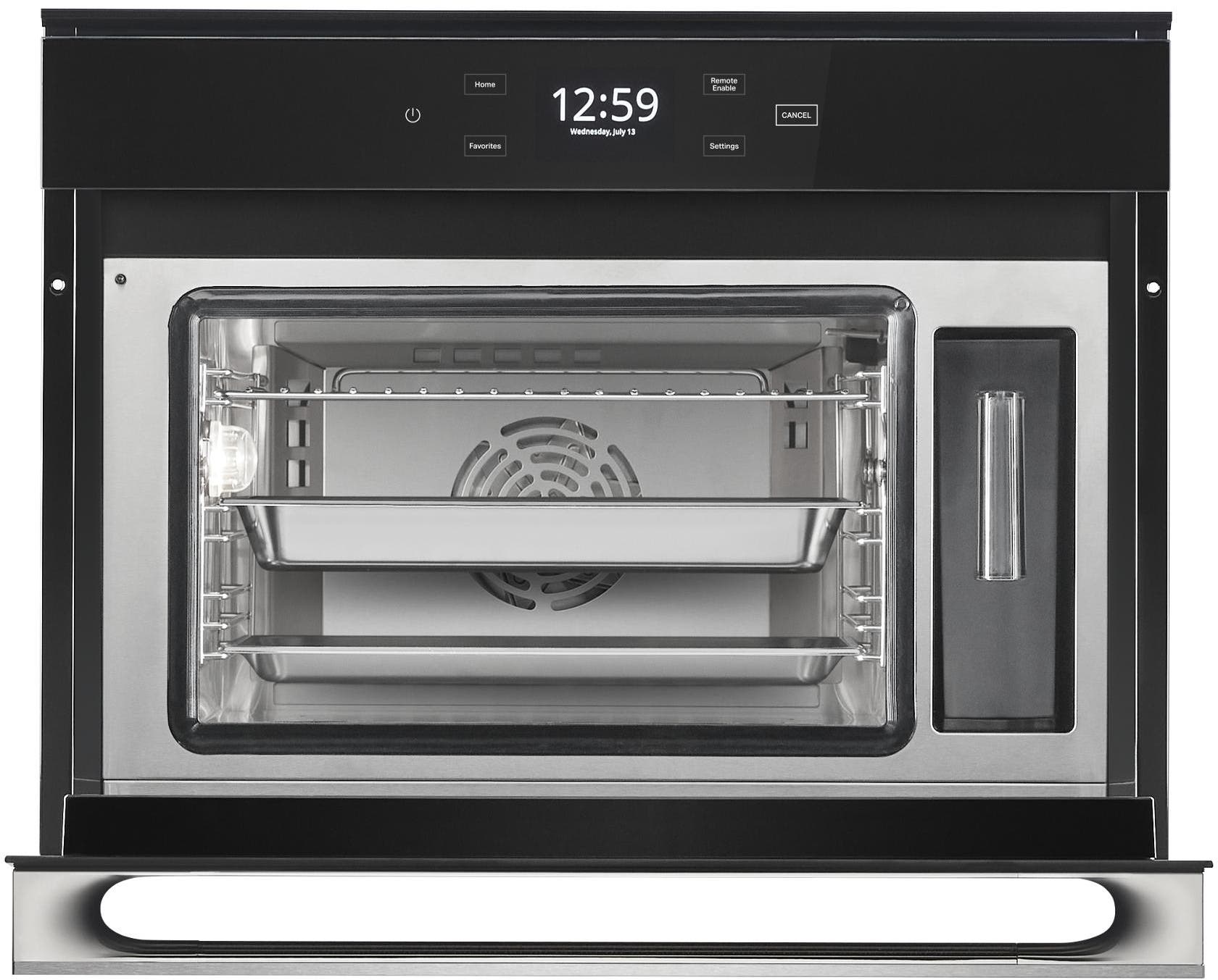 Jenn Air JJW6024HM Black with Stainless Steel, Noir Style
