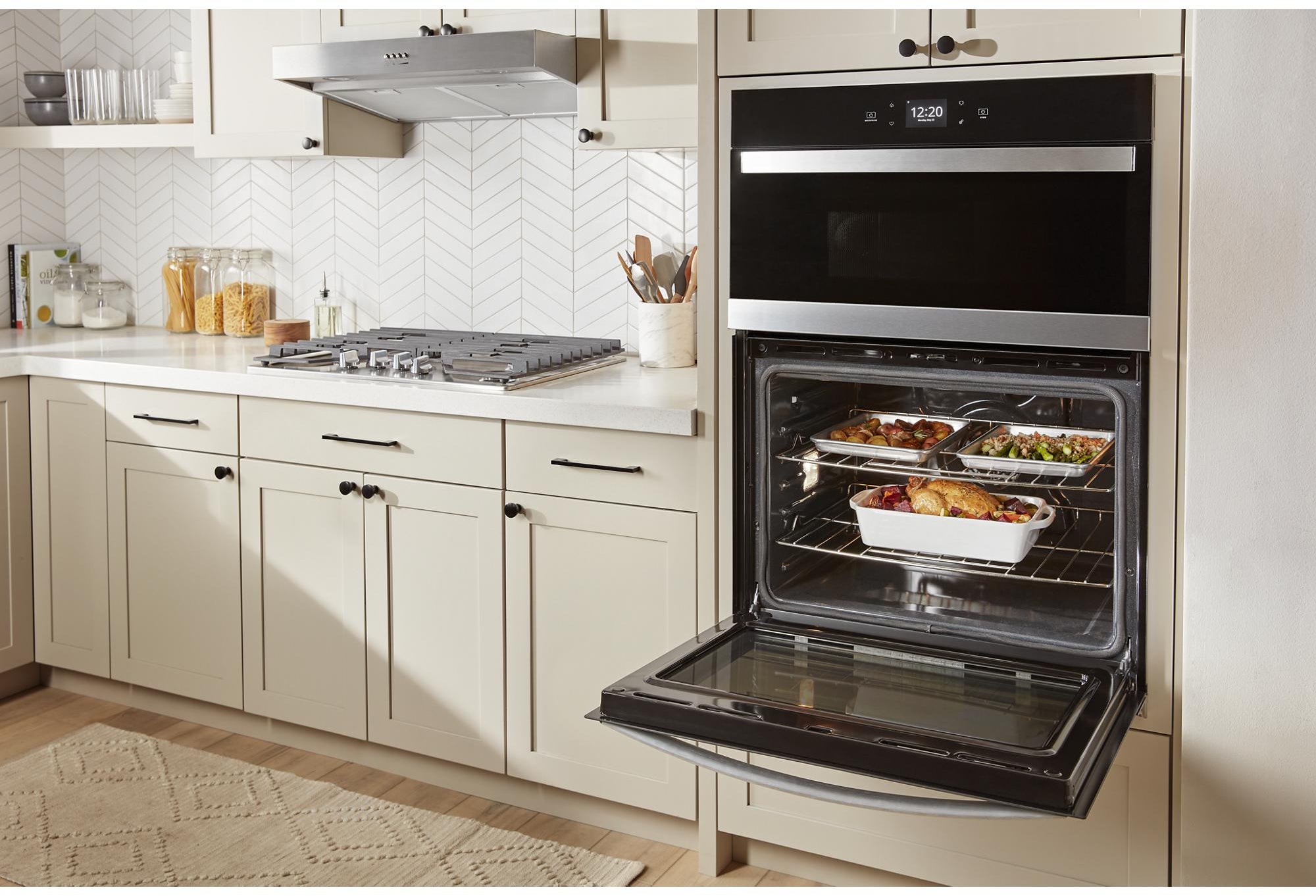 Whirlpool WOEC5027LZ 27 Inch Combination Smart Wall Oven