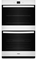 30 Inch Double Electric Smart Wall Oven with 10.0 cu. ft. Fan Convection Ovens, Steam Clean, Air Fry, Frozen Bake™, Rapid Preheat, WiFi, and Star K
