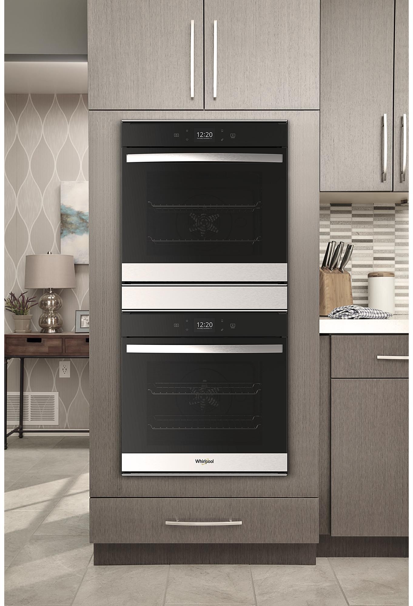 Whirlpool WOD52ES4MZ 24 Inch Double Smart Electric Wall Oven