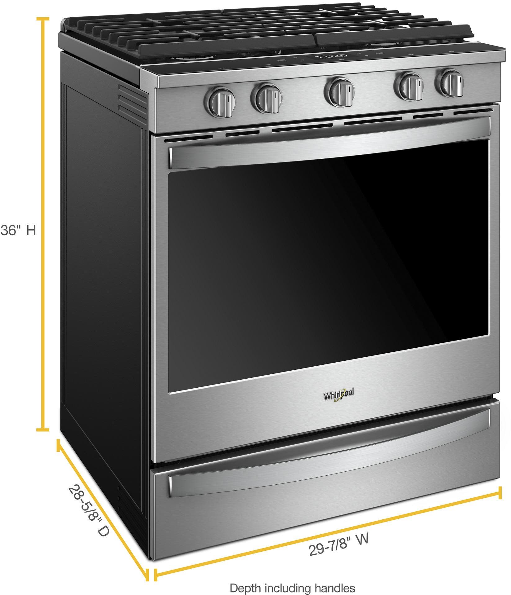 Whirlpool WEG750H0HZ Fingerprint Resistant Stainless Steel