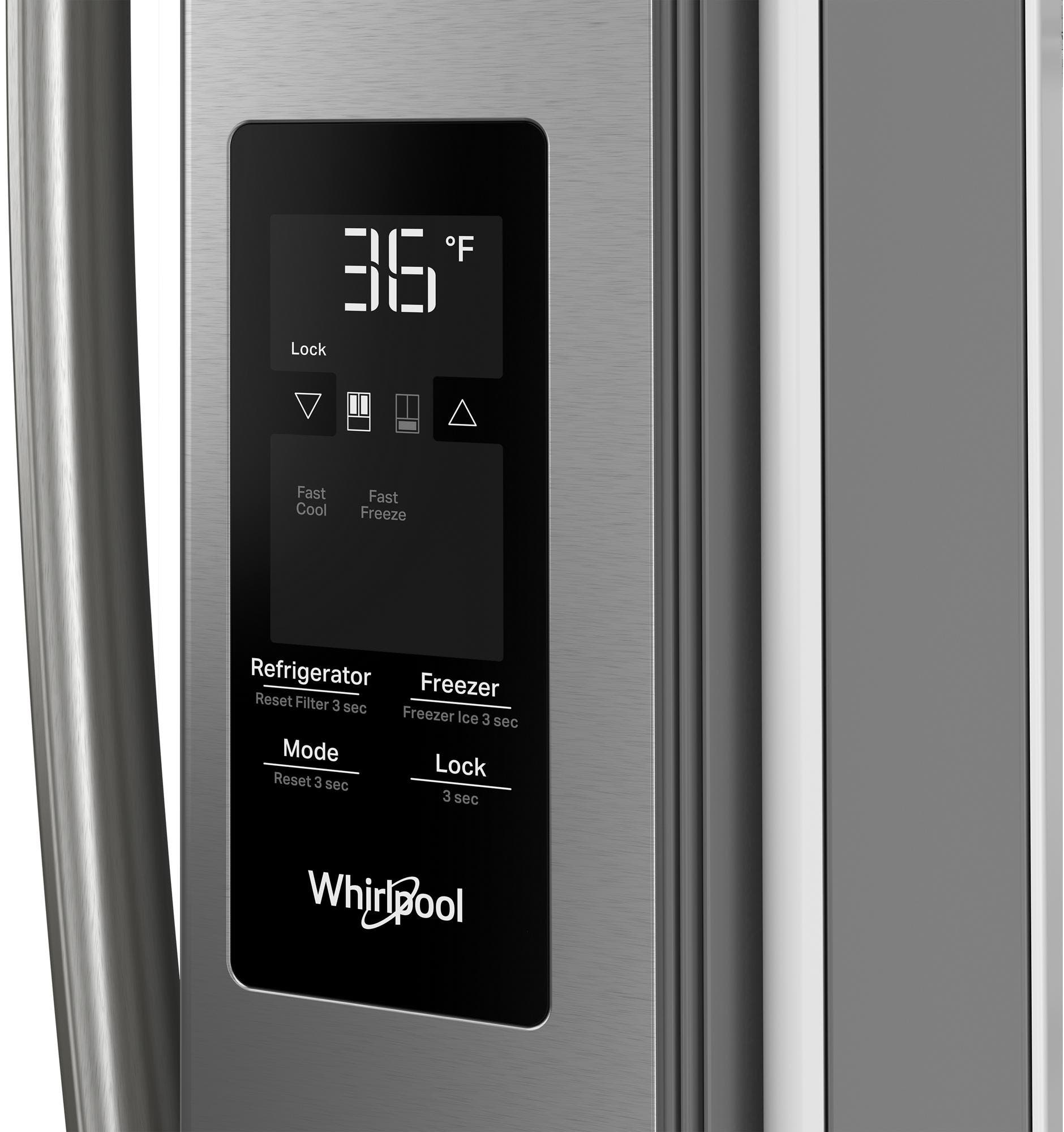 Whirlpool WRFF3136SZ Fingerprint-Resistant Stainless Steel