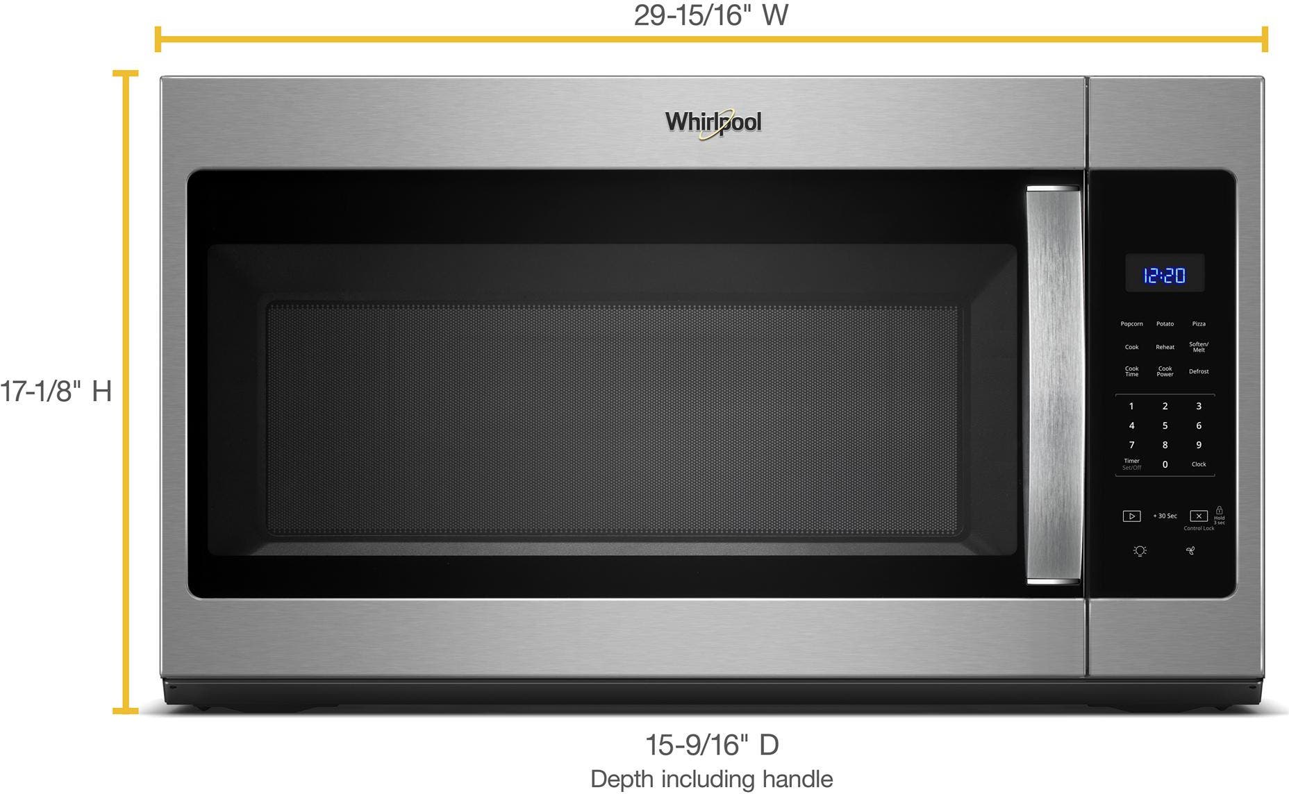 Whirlpool WMH31017HS Stainless Steel