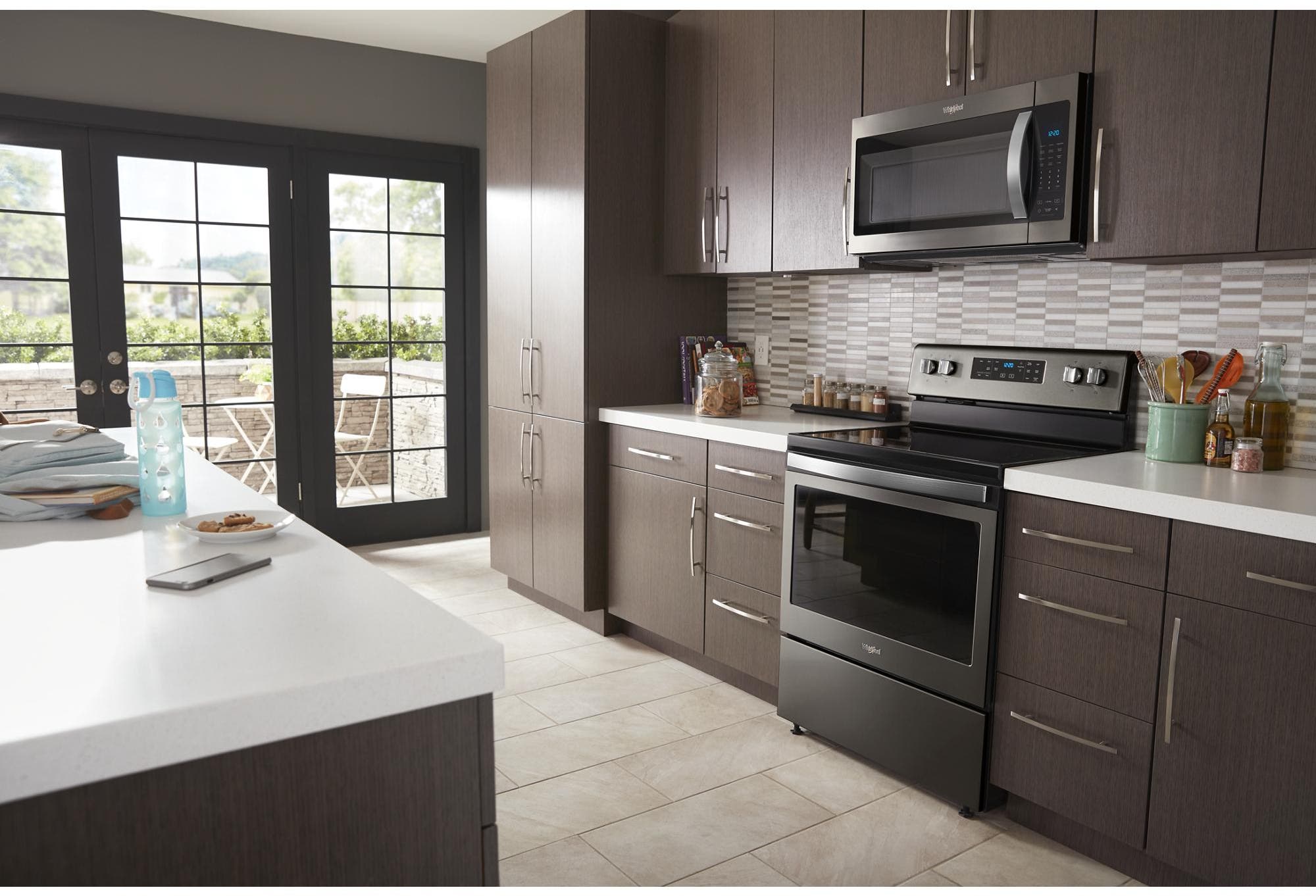 Whirlpool WMH32519HV Fingerprint Resistant Black Stainless Steel