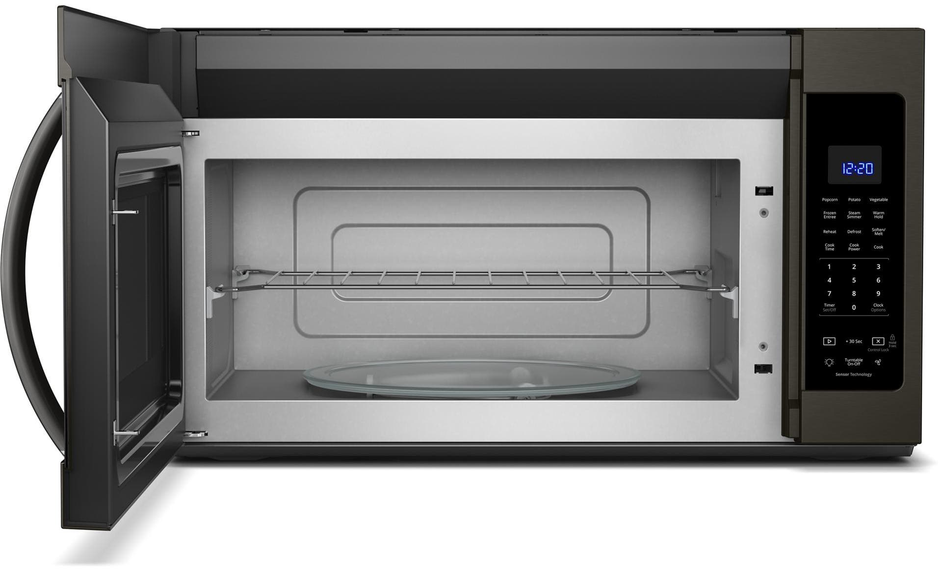 Whirlpool WMH32519HV Fingerprint Resistant Black Stainless Steel