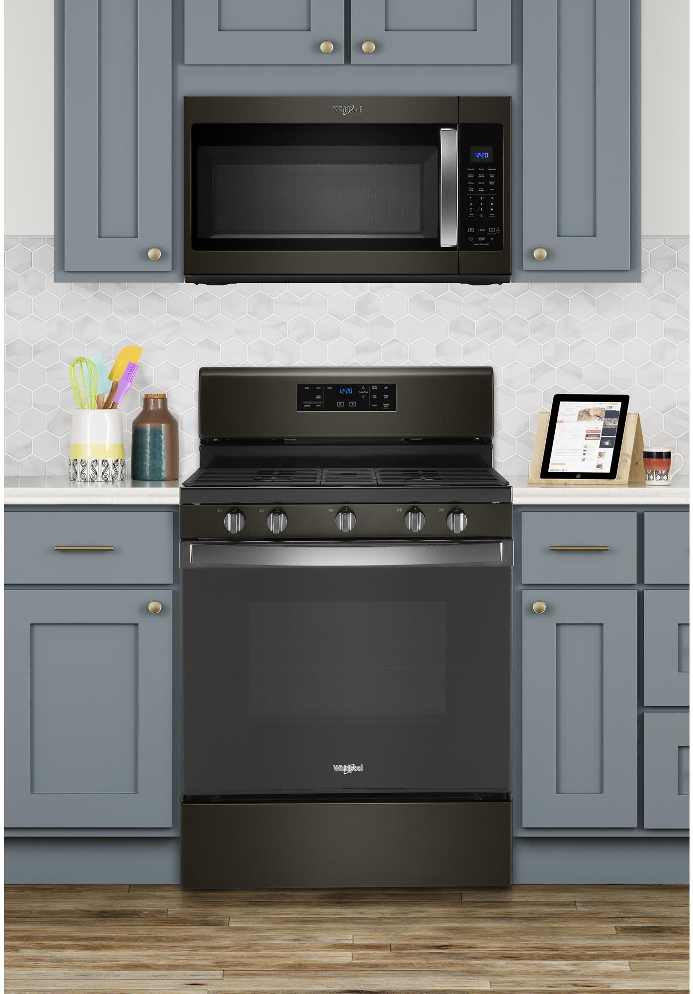 Whirlpool WMH32519HV Fingerprint Resistant Black Stainless Steel