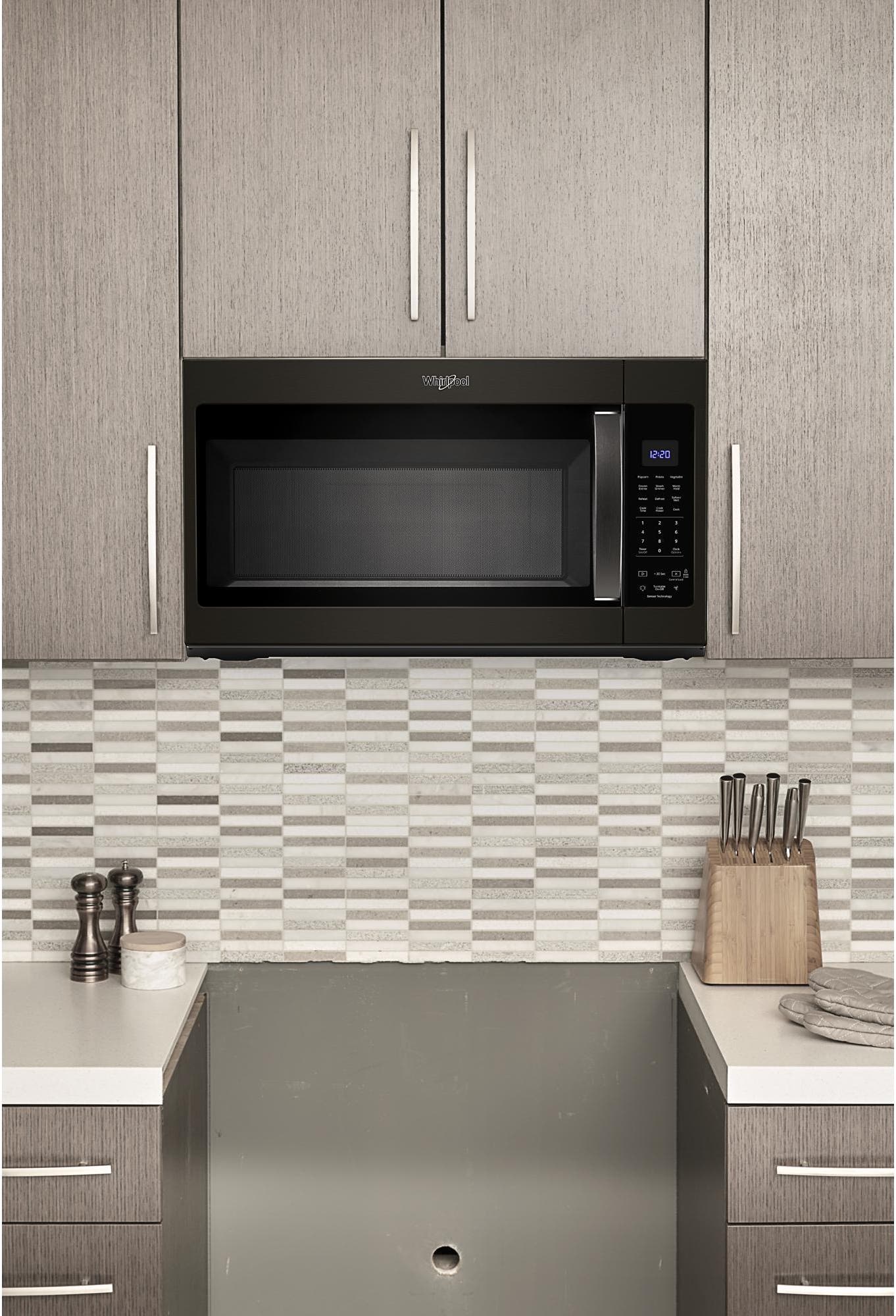 Whirlpool WMH32519HV Fingerprint Resistant Black Stainless Steel