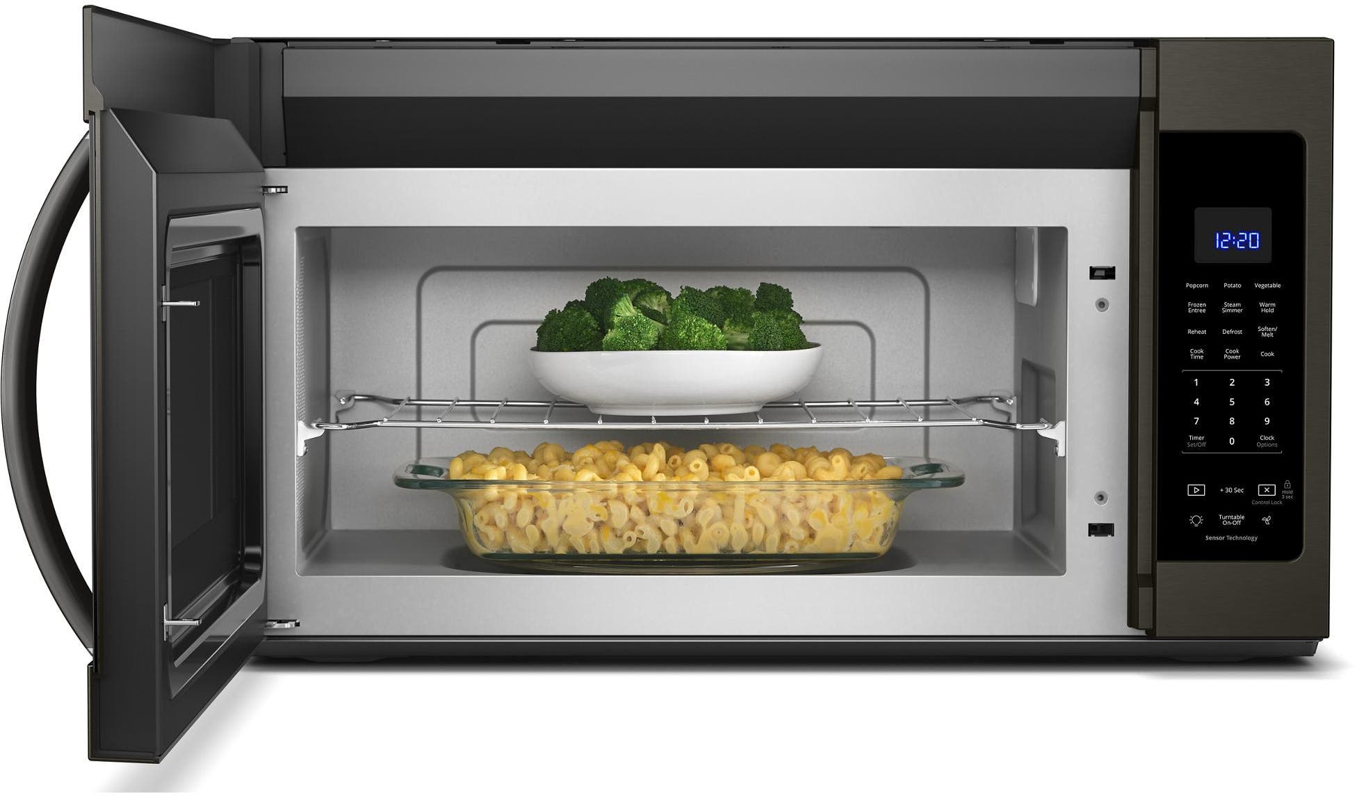 Whirlpool WMH32519HV Fingerprint Resistant Black Stainless Steel