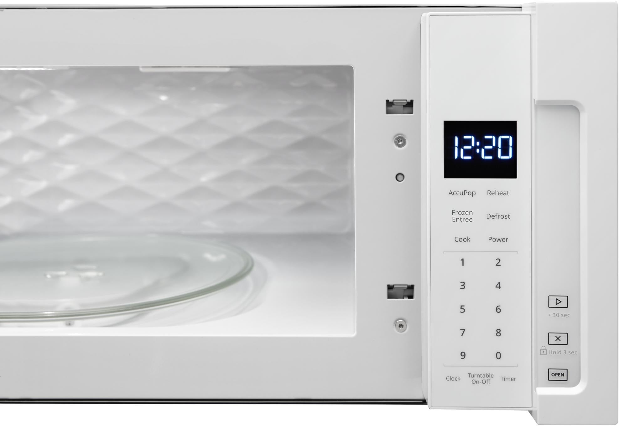 Whirlpool WML55011HW 30 Inch Over the Range Microwave White