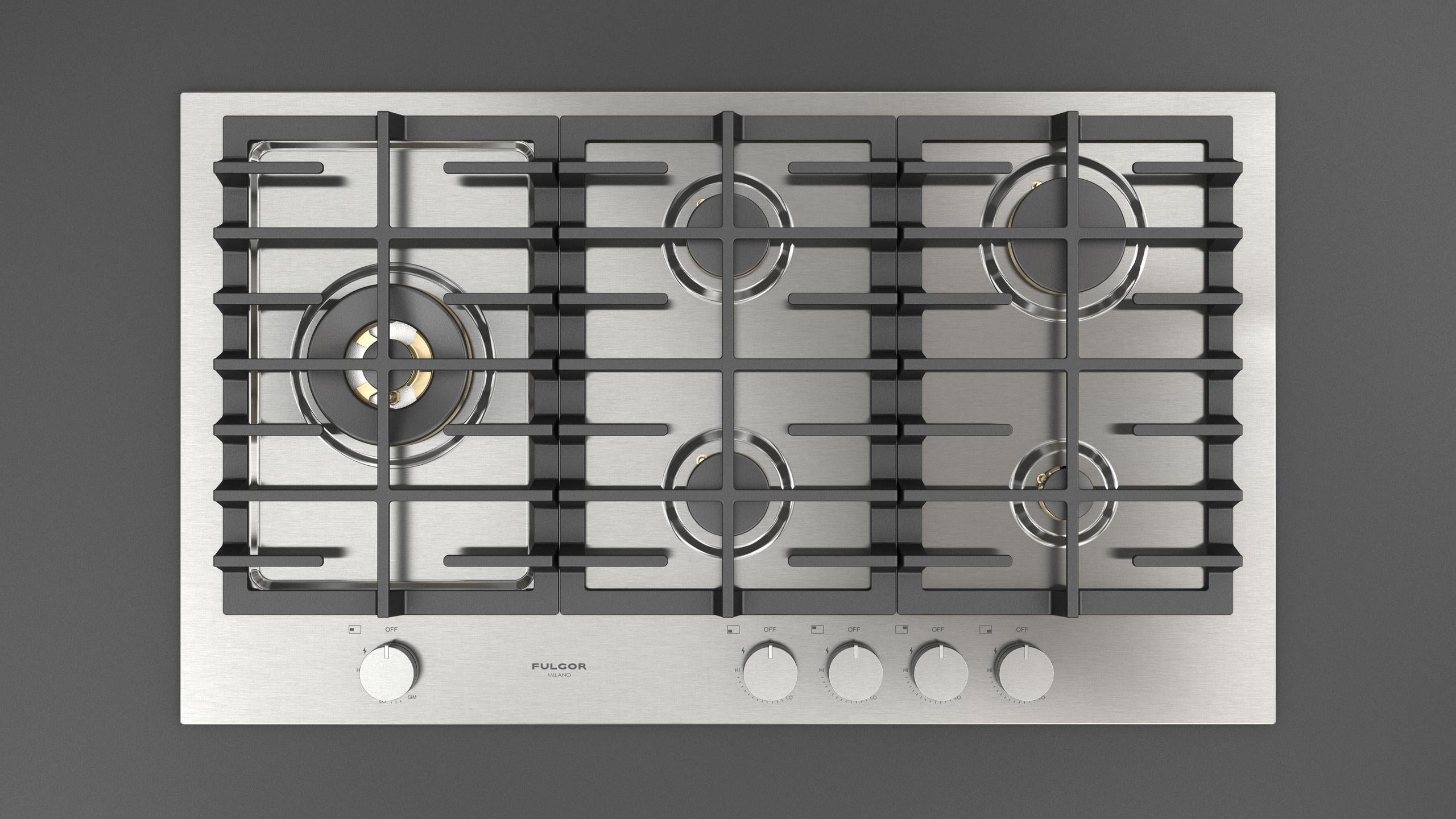 Fulgor Milano F4MEGK36S1 Gas Cooktop - Thumbnail 4