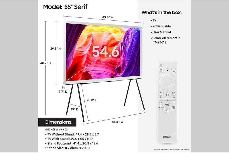 Samsung Electronics QN55LS01DAFXZA 55 Inch
