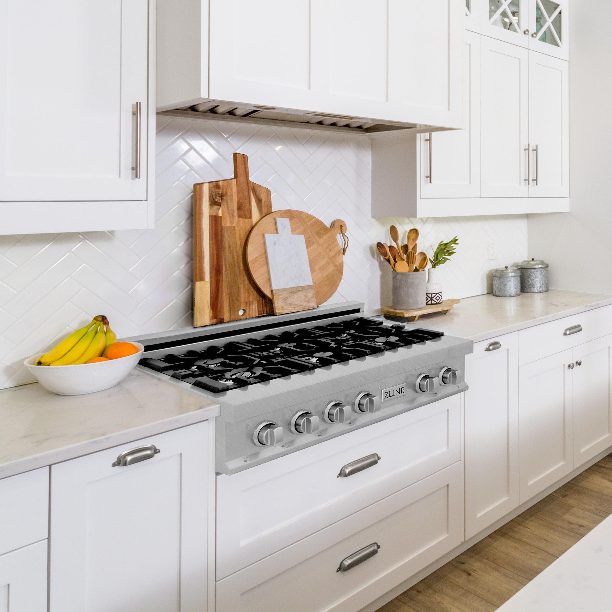 Zline RTSGR30 Durasnow Stainless Steel With Griddle