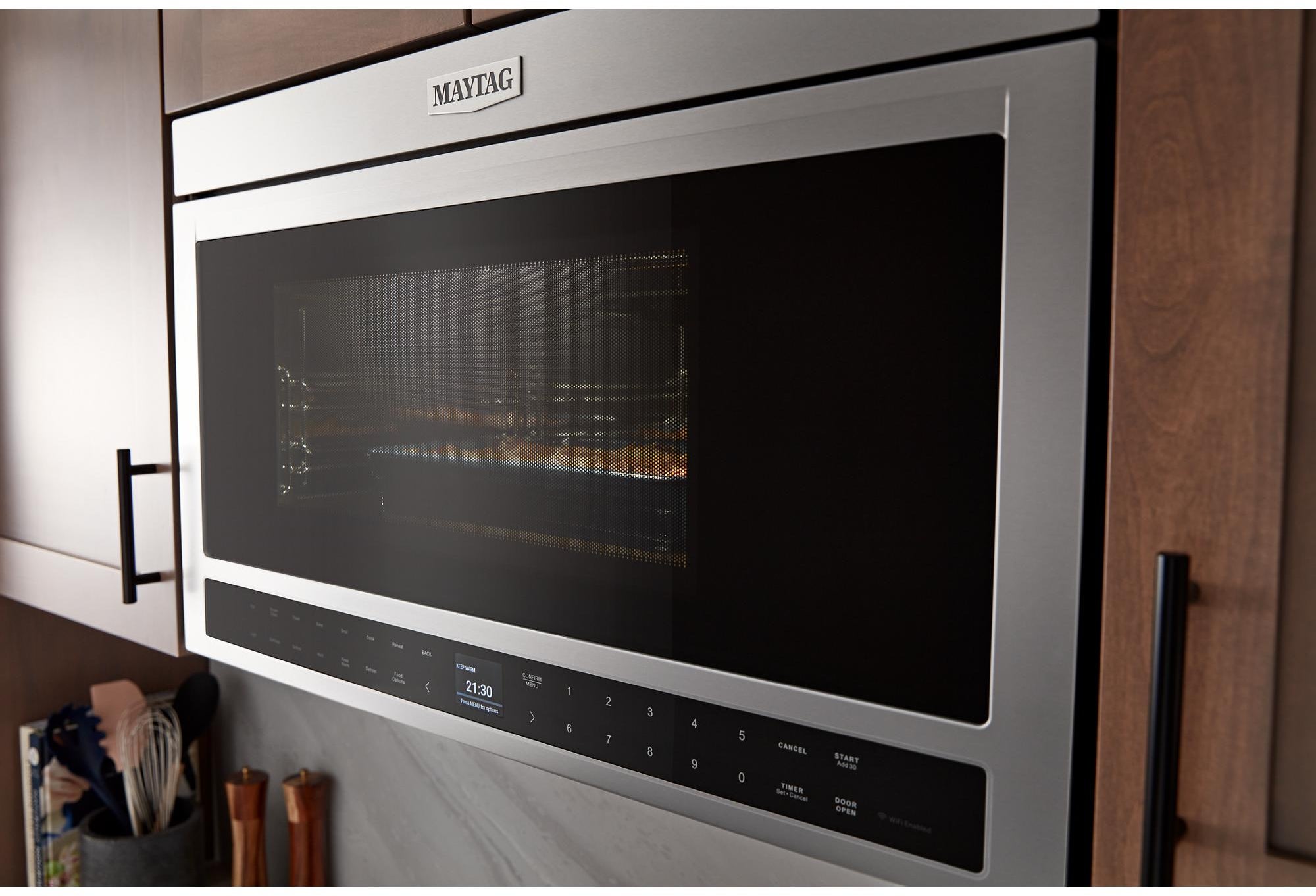 Macデスクトップ hanzo 19 Maytag MMMF8030PZ 30 Inch Flush Mount Over-the-Range Microwave