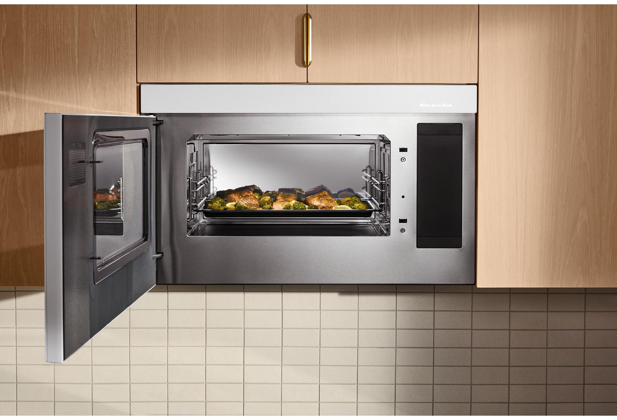 KitchenAid KMMF530PWH 1.1 Cu. Ft. Multifunction Over-the-Range