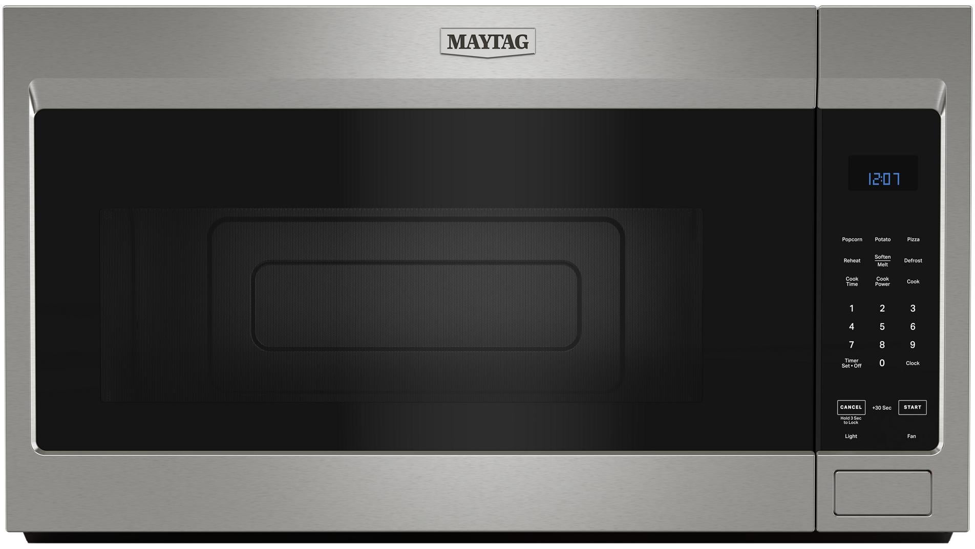 Maytag MMMS4230PZ 30 Inch Over-The-Range Microwave Fingerprint