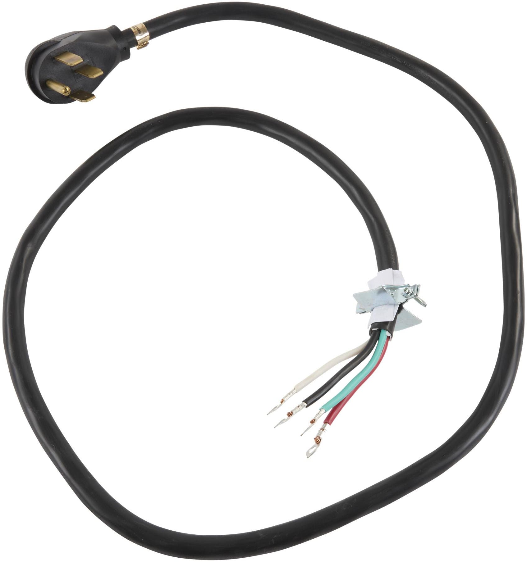 Whirlpool PT600 6 Ft. 4-Wire 40 Amp Range Cord