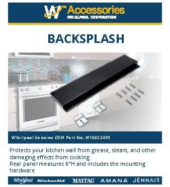 Whirlpool W10655449 Black