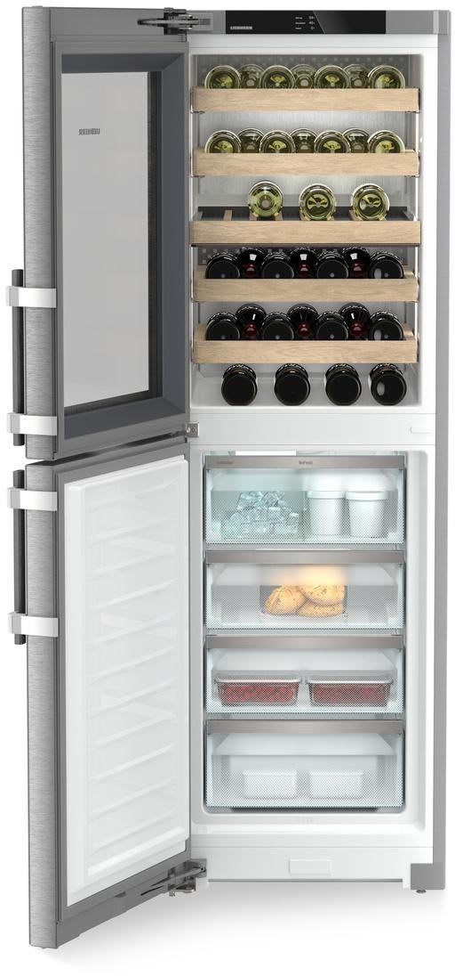 Liebherr SW5291 24 Inch Freestanding Bottom Freezer Stainless