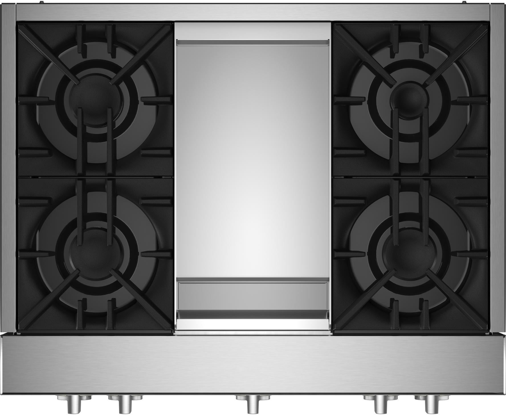 Jenn Air JGCP536HL 36 Inch Gas Rangetop Stainless Steel