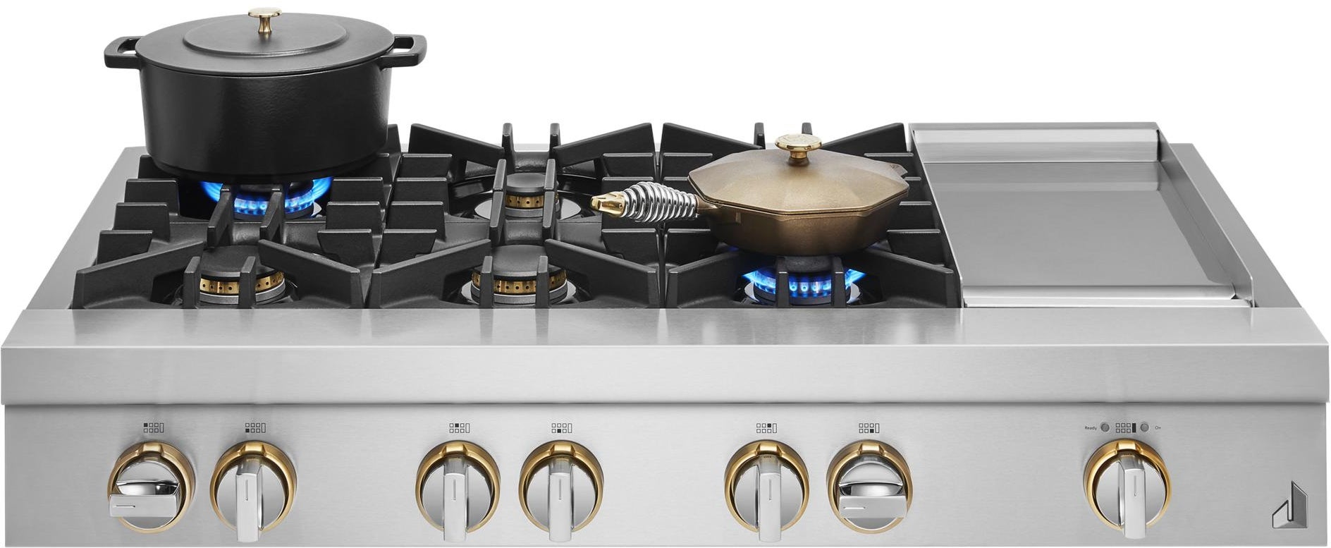 Jenn Air JGCP548HL 48 Inch Gas Rangetop Stainless Steel