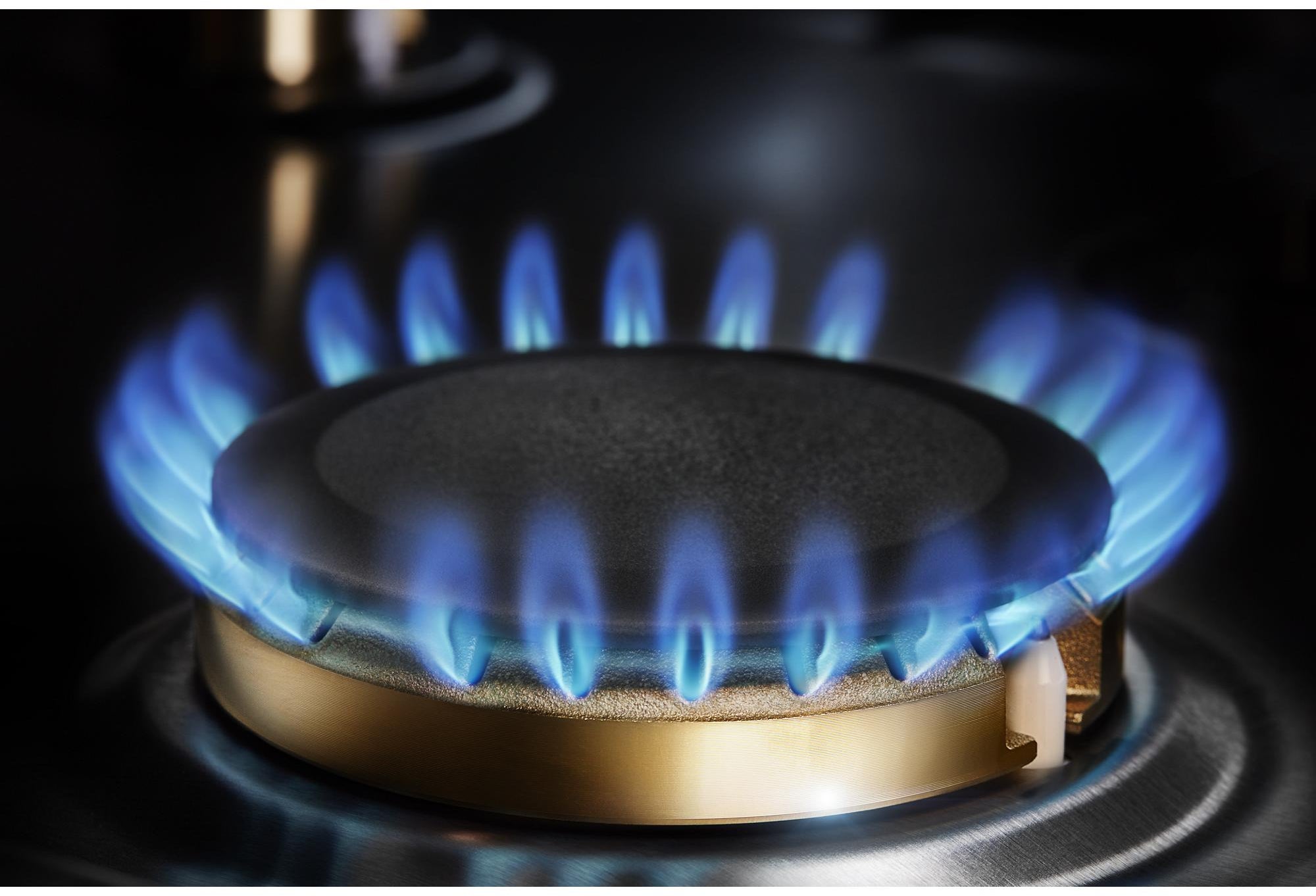 Jenn Air JGD3430GB 30 Inch Gas Cooktop Black | Plesser's Appliances