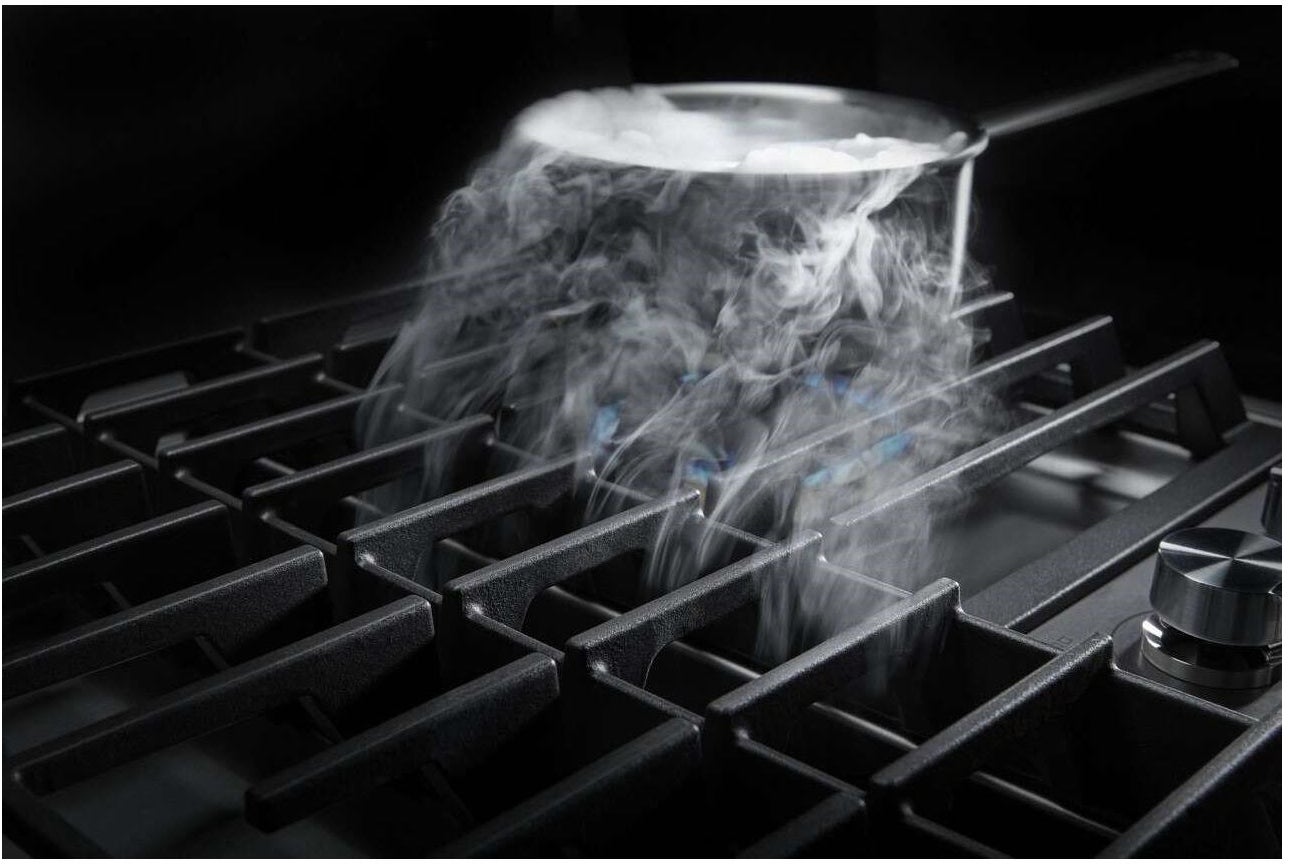 Jenn Air JGD3536GS 36 Inch Gas Cooktop Stainless Steel | Plesser's