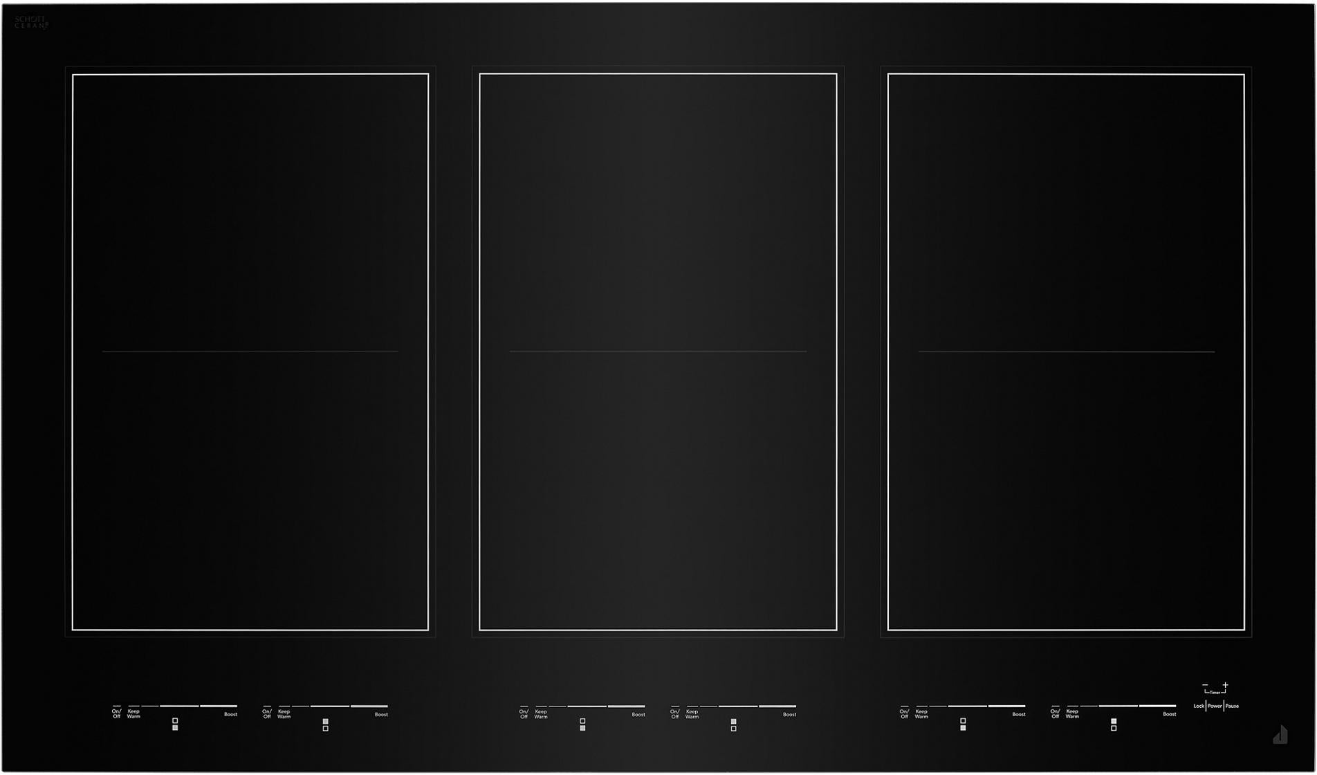 Jenn-Air JIC4736HB 36" Induction Flex Cooktop - Thumbnail 4