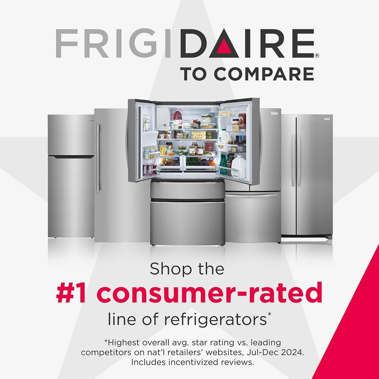 Frigidaire FRMS2733AV Brushed Steel