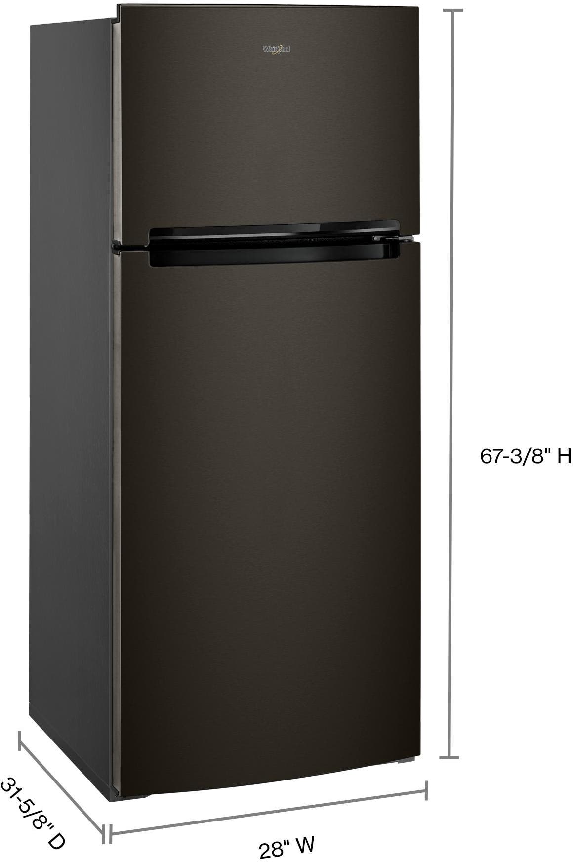 Whirlpool WRT518SZKV Black Stainless Steel, Fingerprint Resistant