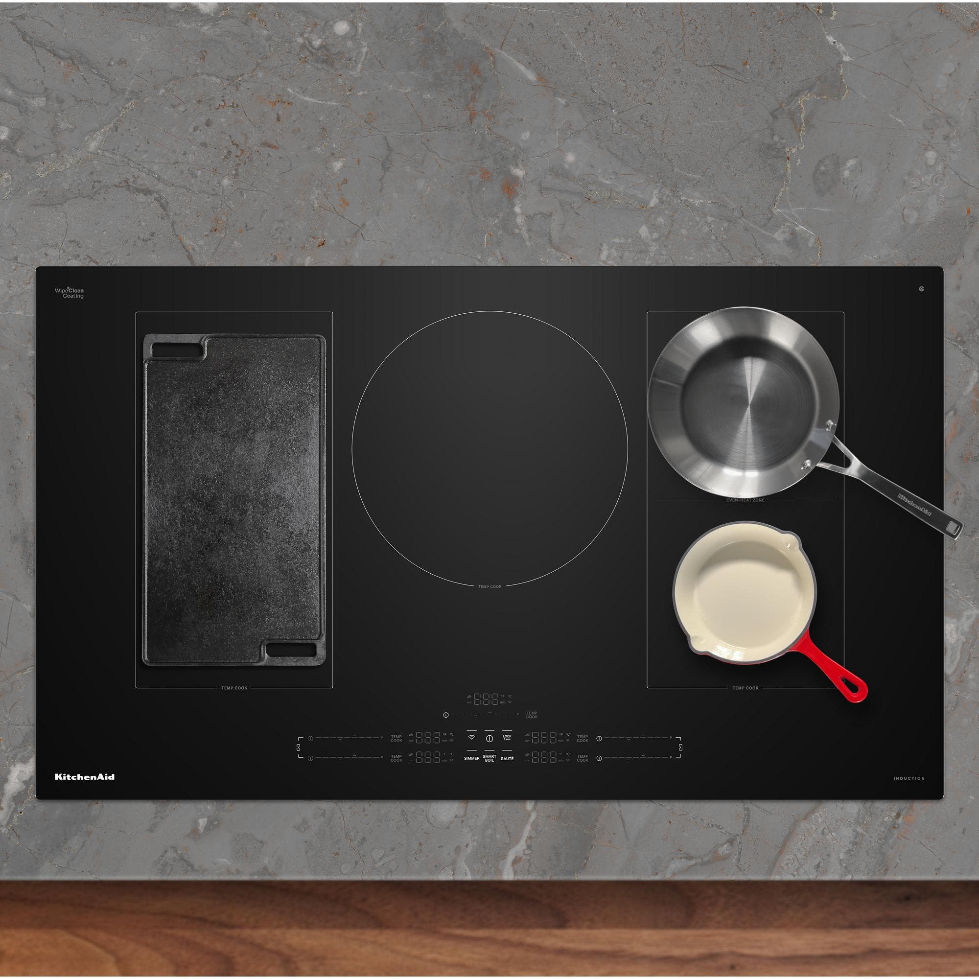 KitchenAid KCIT736SSS Black with Stainless Steel Trim