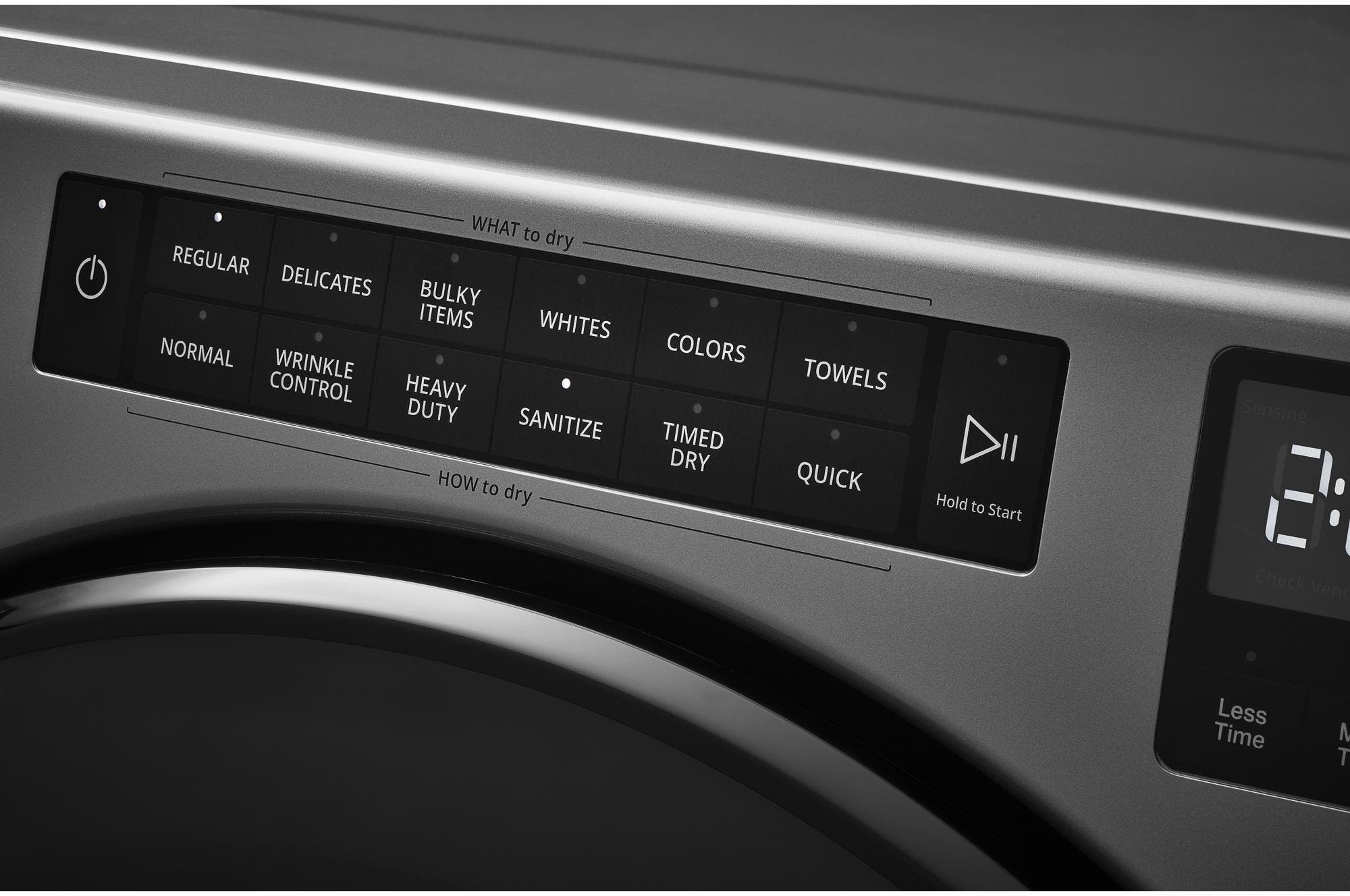 Whirlpool WED5605MC Chrome Shadow