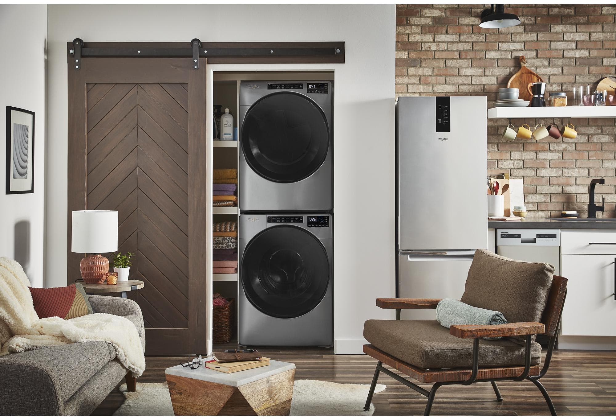 Whirlpool WED5605MC Chrome Shadow