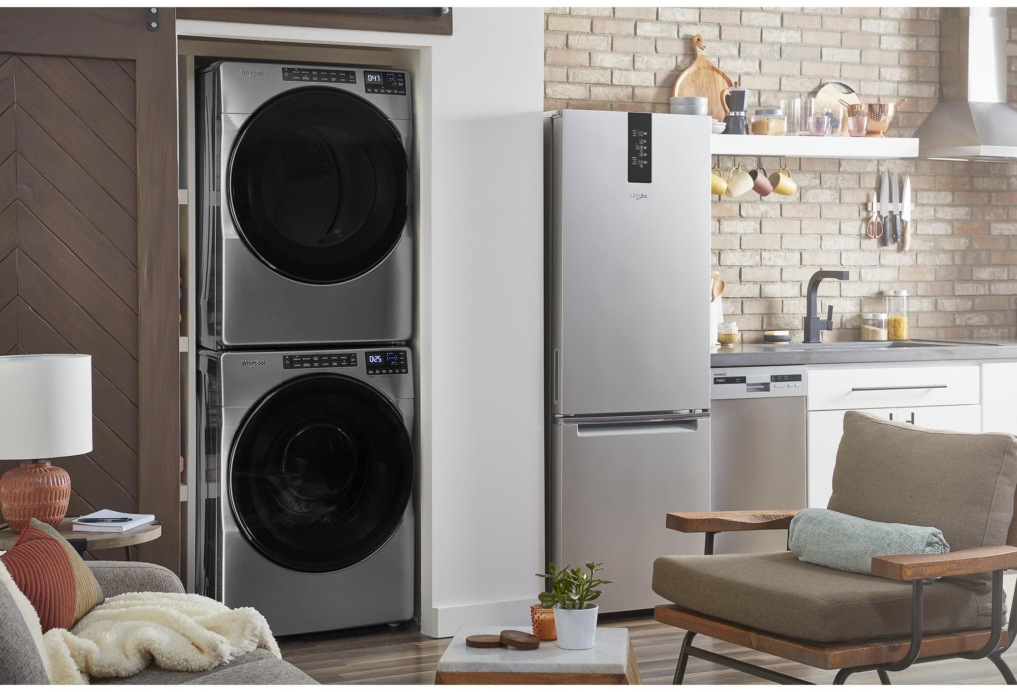 Whirlpool WED5605MC Chrome Shadow