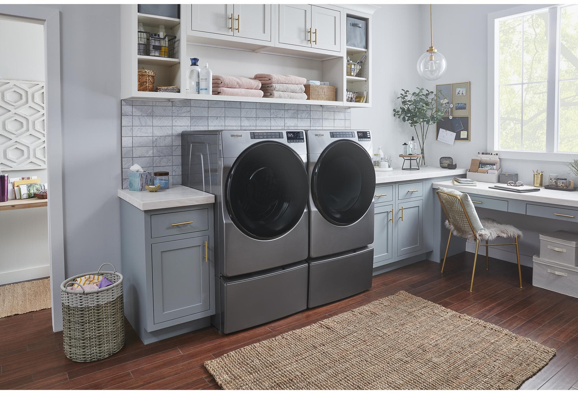 Whirlpool WED5605MC Chrome Shadow