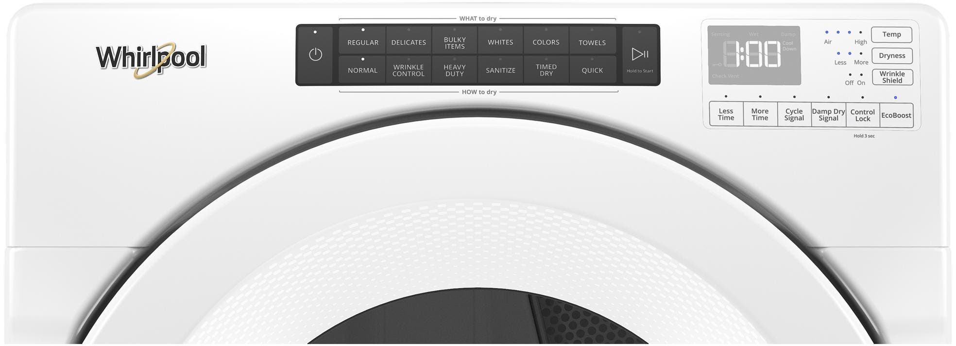 Whirlpool WED560LHW White