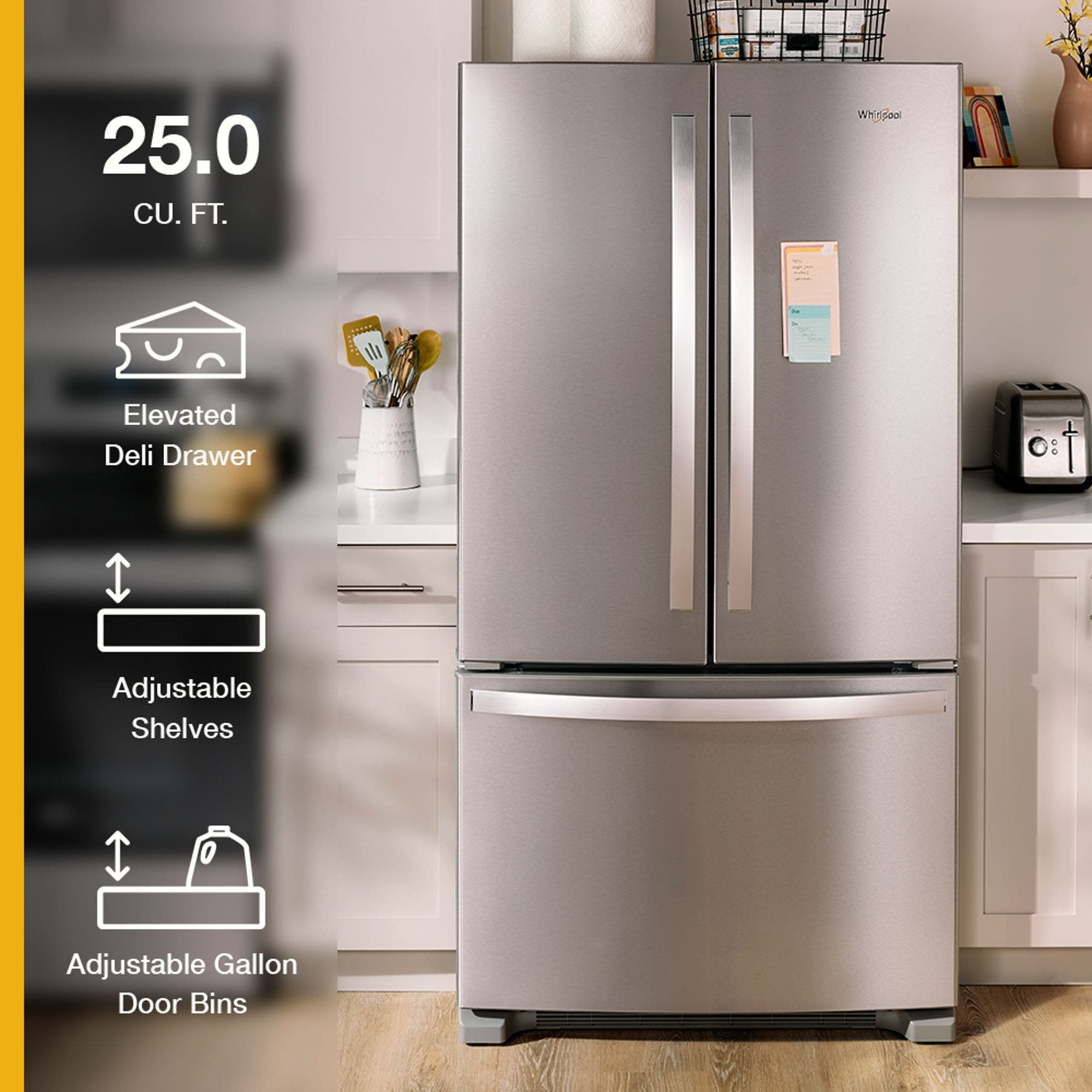 Whirlpool WRFF3036RZ Stainless Steel