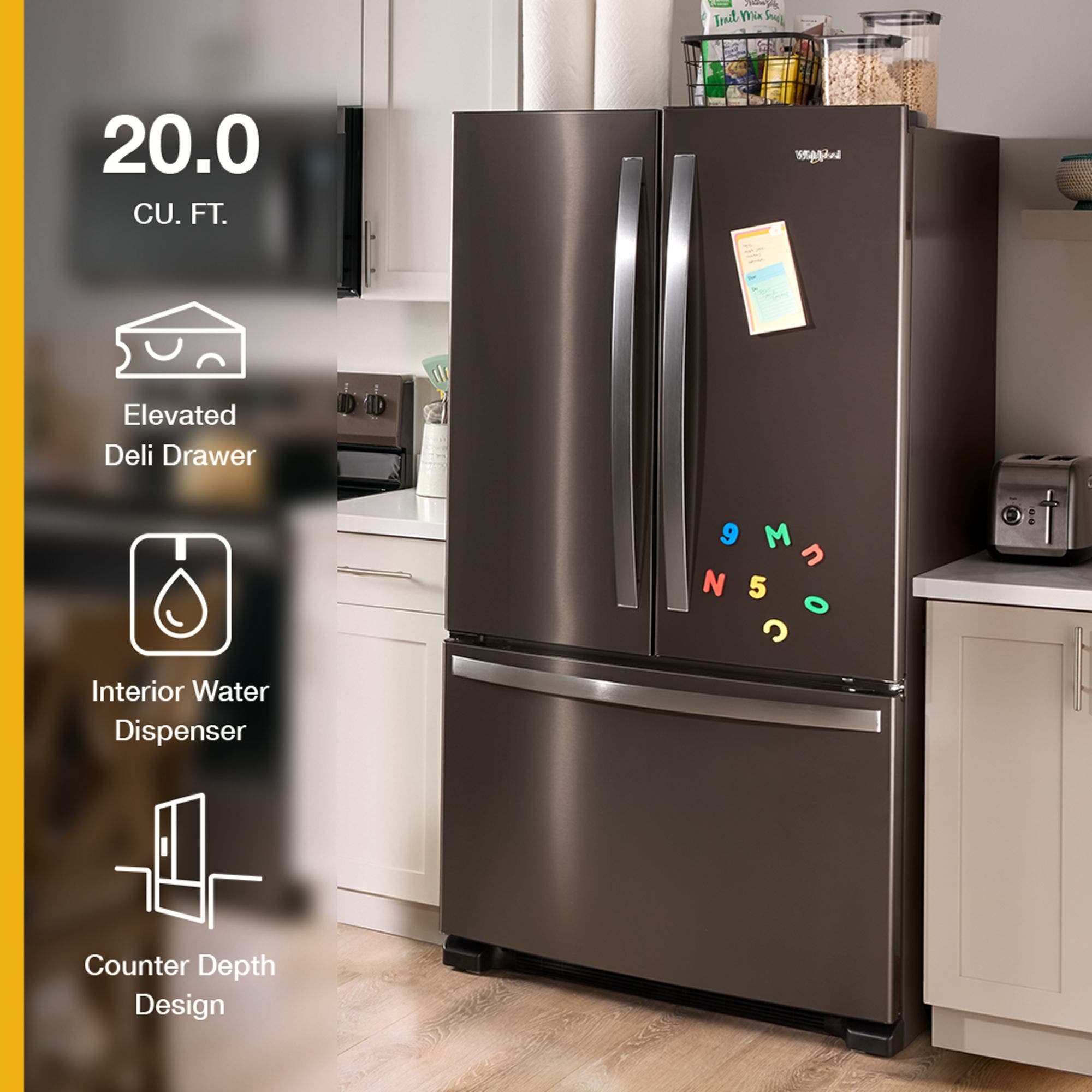 Whirlpool WRFC2036RZ Stainless Steel