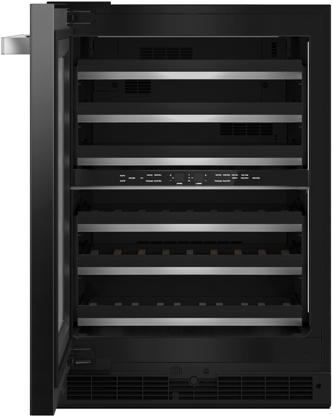 Jenn Air JUWFL242HM Black, Noir Style, Left Hinge