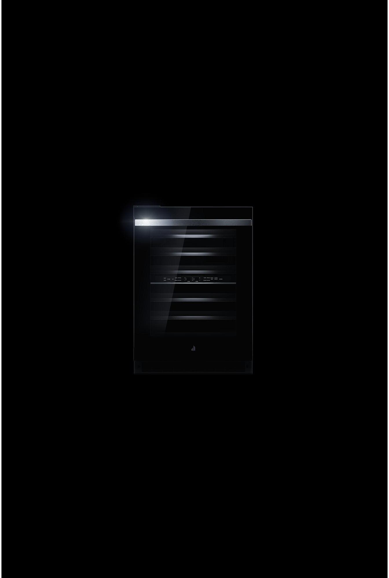 Jenn Air JUWFL242HM Black, Noir Style, Left Hinge