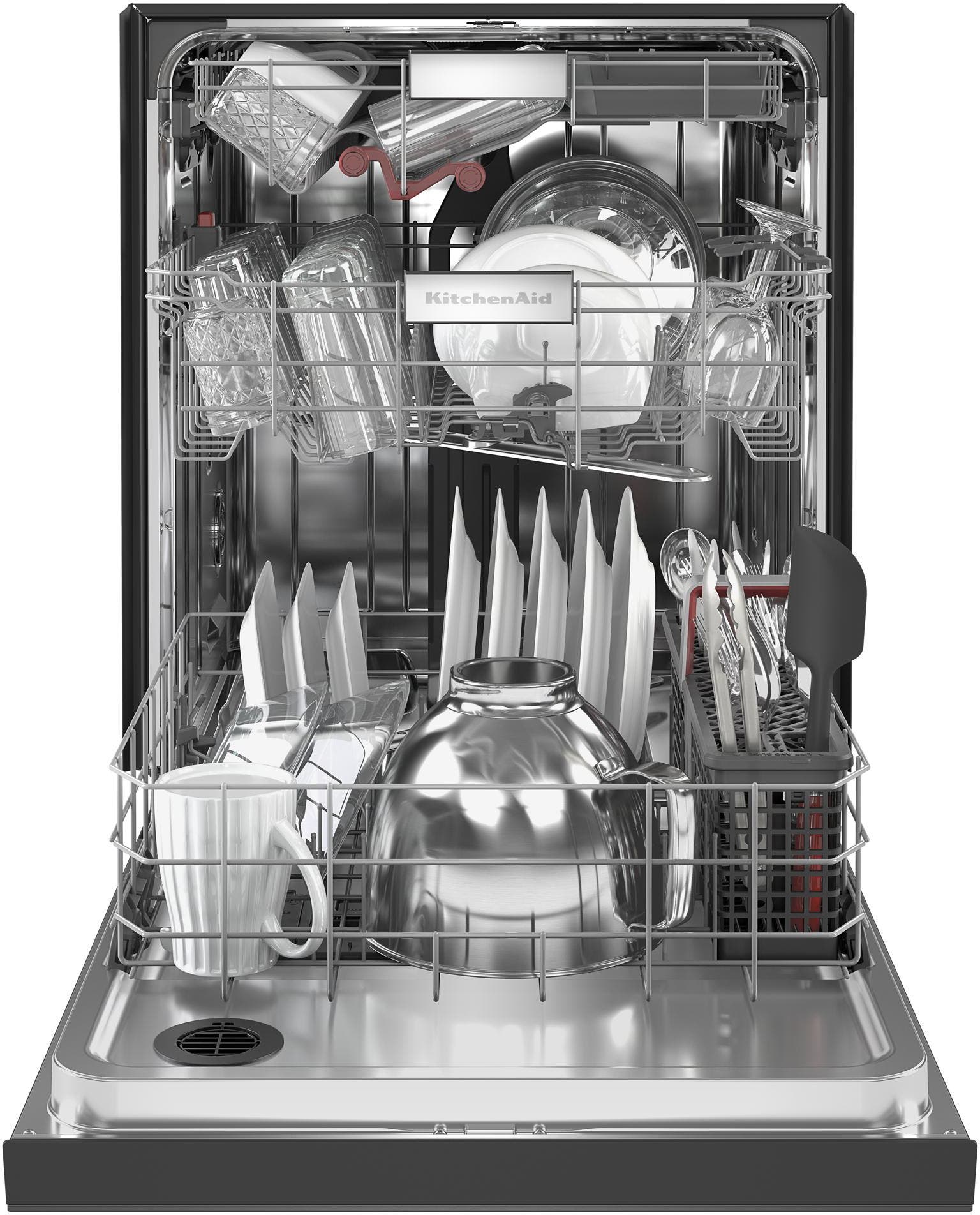 KitchenAid KDFM404KBS Black Stainless Steel