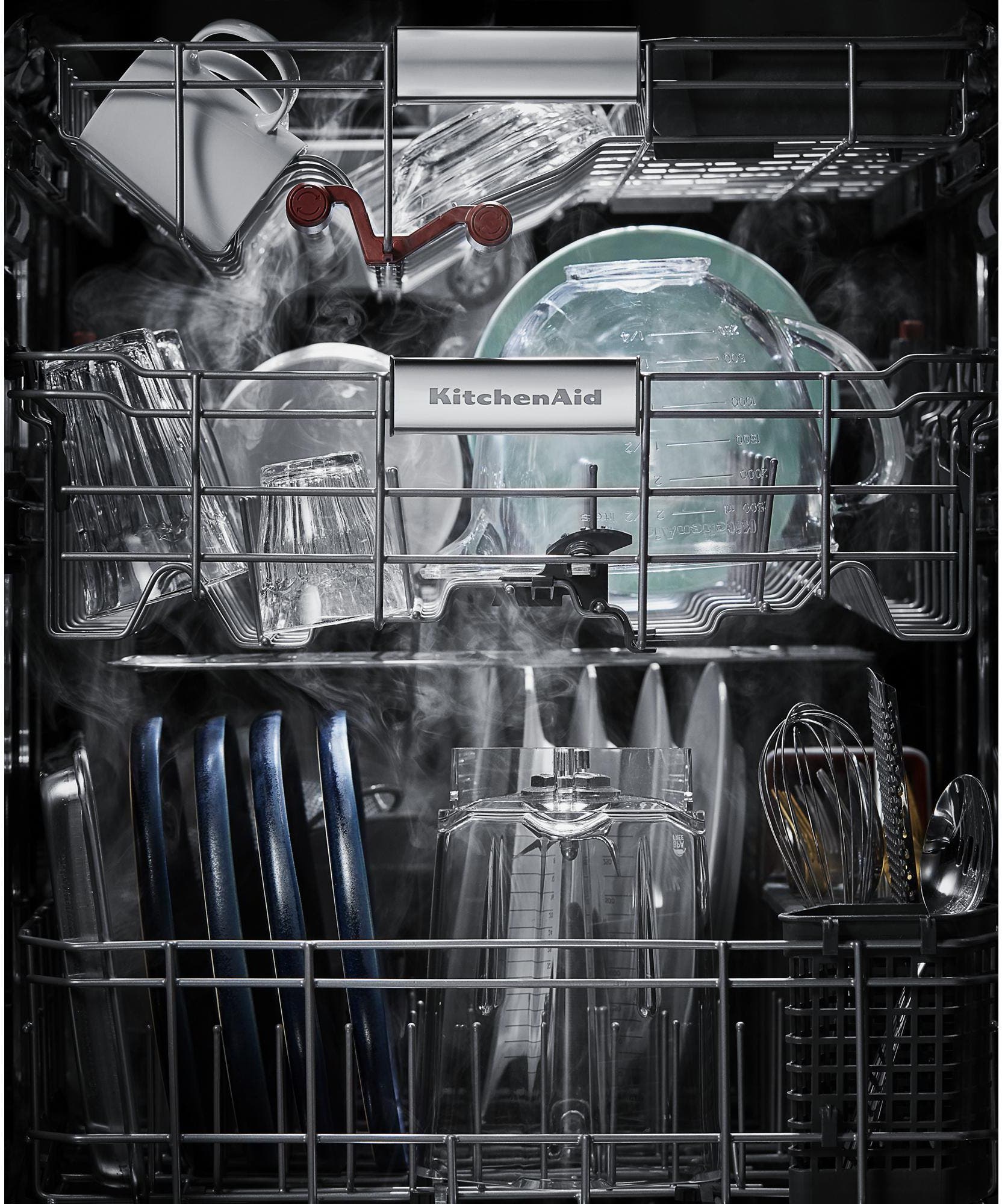 KitchenAid KDFM404KBS Black Stainless Steel