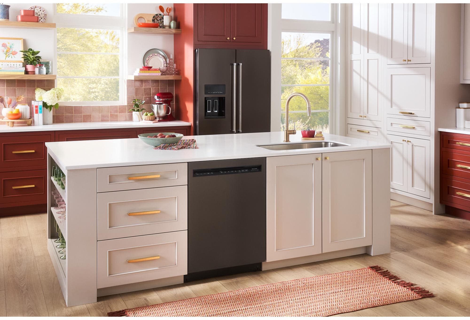 KitchenAid KDFM404KBS Black Stainless Steel
