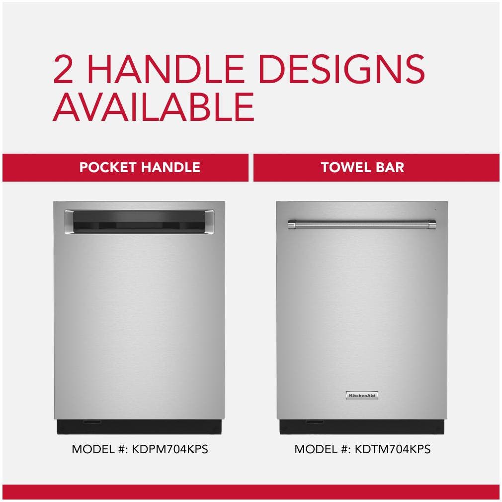 KitchenAid KDPM704KPS Stainless Steel with Printshield Finish