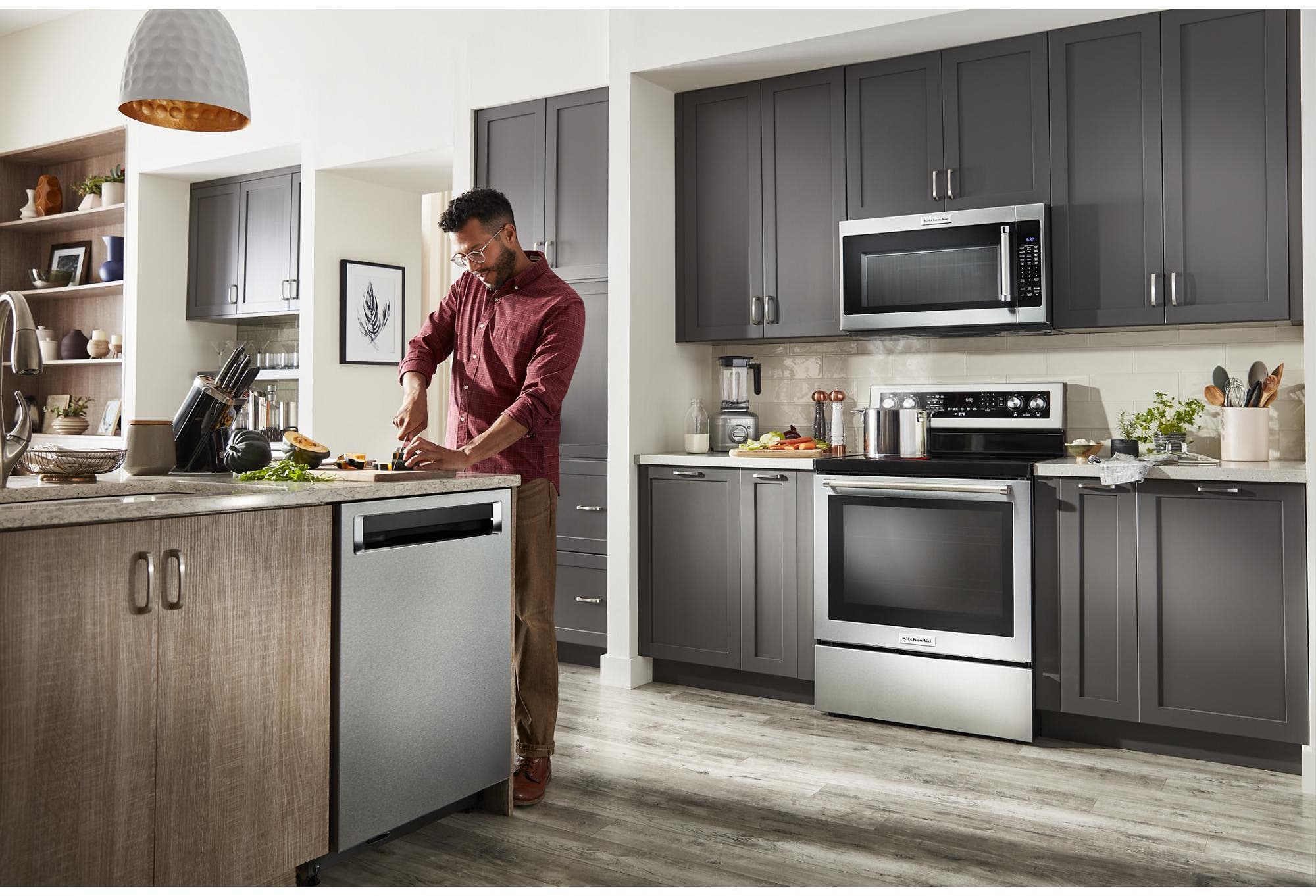 KitchenAid KDPM804KPS Stainless Steel with Printshield Finish